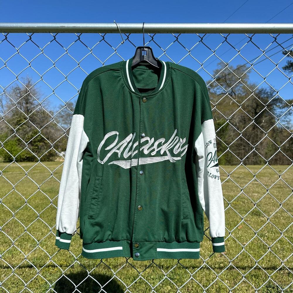 Green and White Alaska Jacket